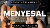 Video Music Menyesal - Ressa Herlambang (Karaoke Atik) 2021