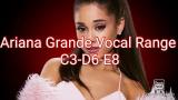 Music Video Ariana Grande Full Vocal Range in one Minute C3-C6-E7 Terbaru