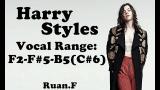 Download Harry Styles Vocal Range: F2 - F 5 - B5(C 6) Video Terbaik - zLagu.Net